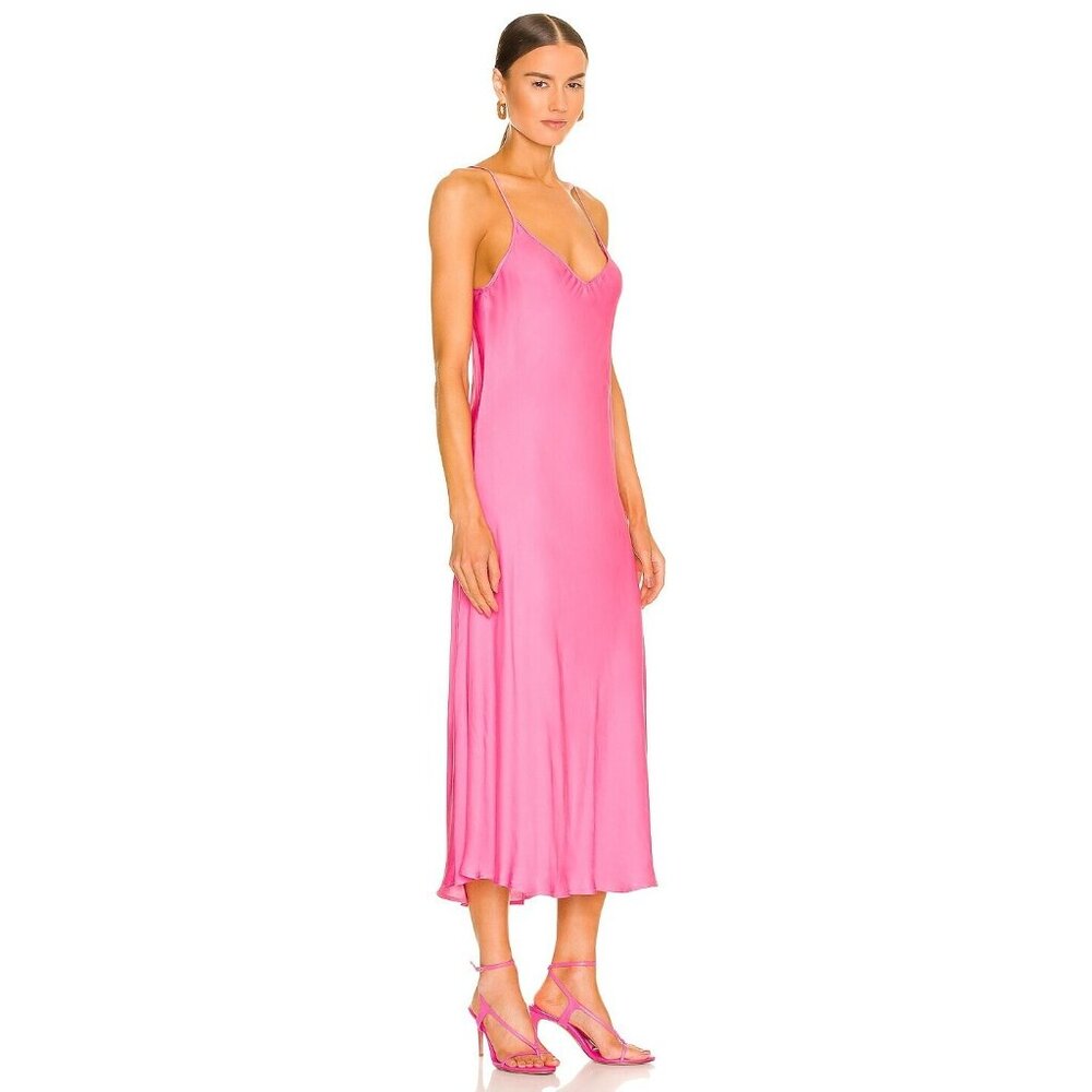 Velvet by Graham & Spencer Poppy Slip Dress Candy Pink